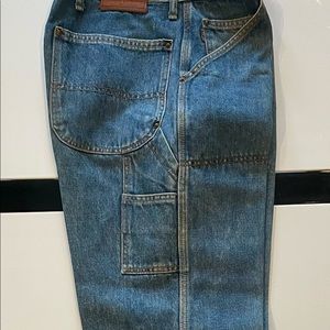 Mens Polo Ralph Lauren Vintage circa 1990, 33x34 painter-style, hi-waist jeans